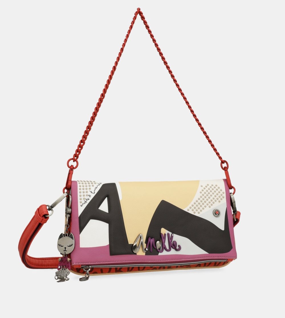 Női Anekke Fashion Crossbody Bag With Metal Handle Válltáskák | LRKBDN-629