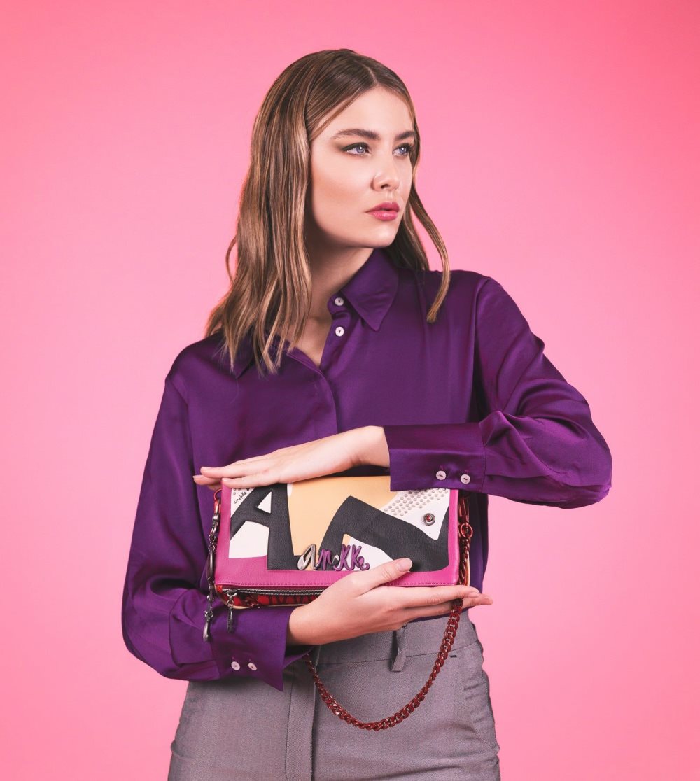 Női Anekke Fashion Crossbody Bag With Metal Handle Válltáskák | LRKBDN-629