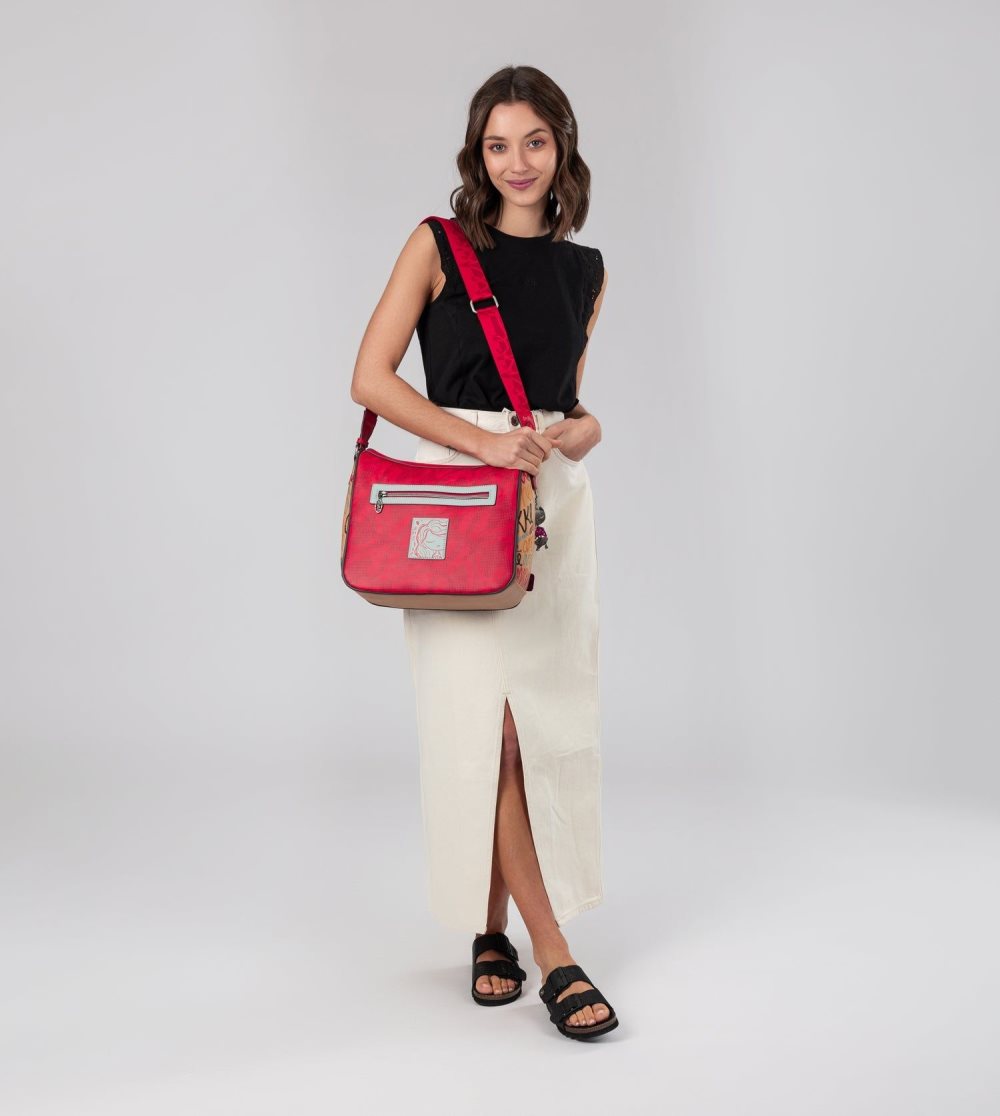 Női Anekke Fashion Large Crossbody Bag Válltáskák | ZNIYKQ-405