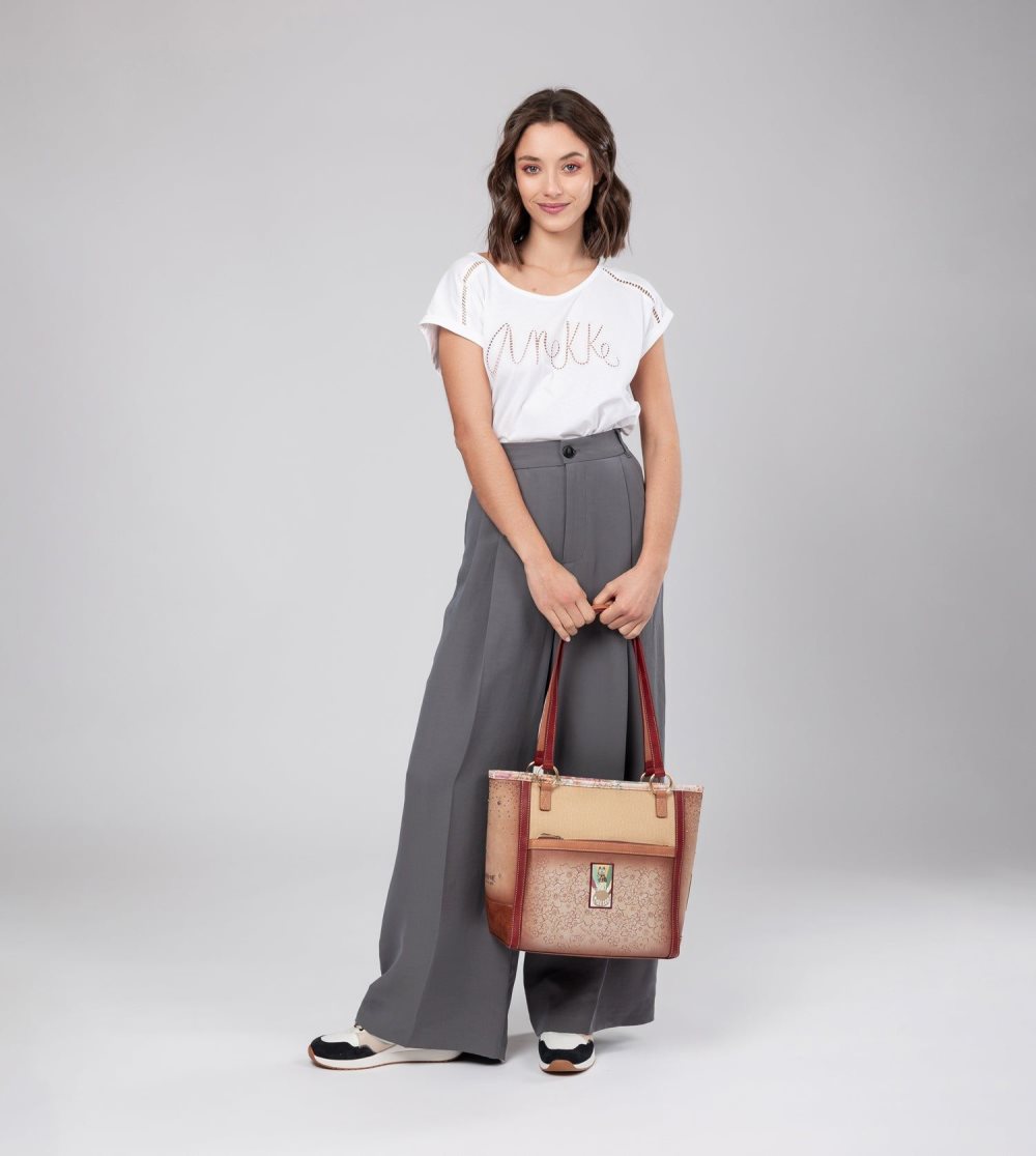 Női Anekke Flowers Large Shoulder Bag Válltáskák | NBTVKZ-541