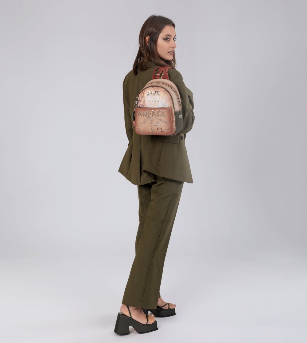 Női Anekke Flowers Small Backpack Hátizsákok | ZDANRO-832