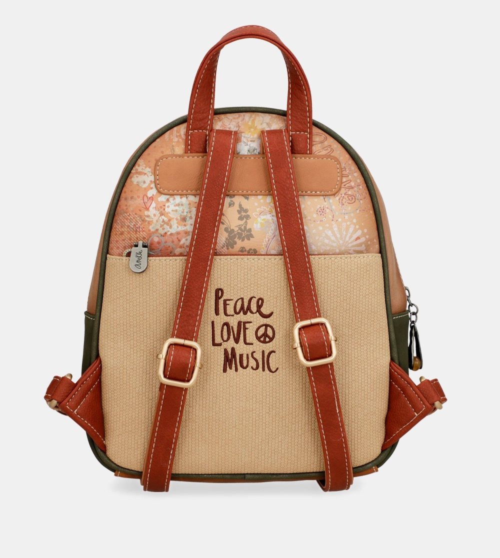 Női Anekke Flowers Small Backpack Hátizsákok | ZDANRO-832
