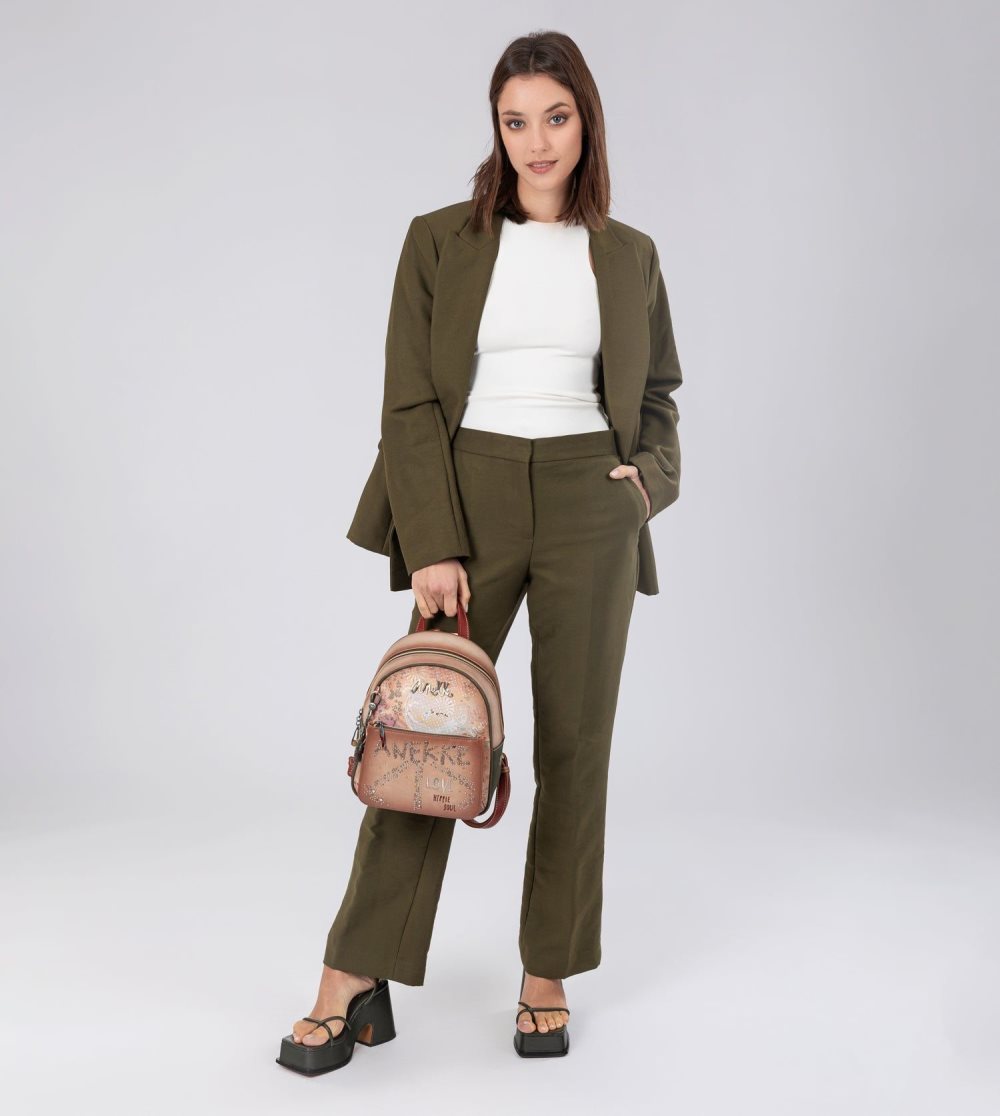 Női Anekke Flowers Small Backpack Hátizsákok | ZDANRO-832