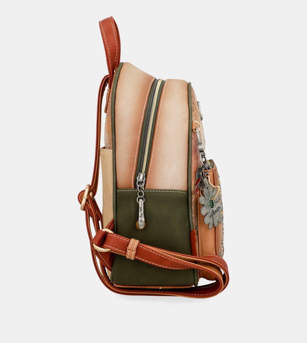 Női Anekke Flowers Small Backpack Hátizsákok | ZDANRO-832