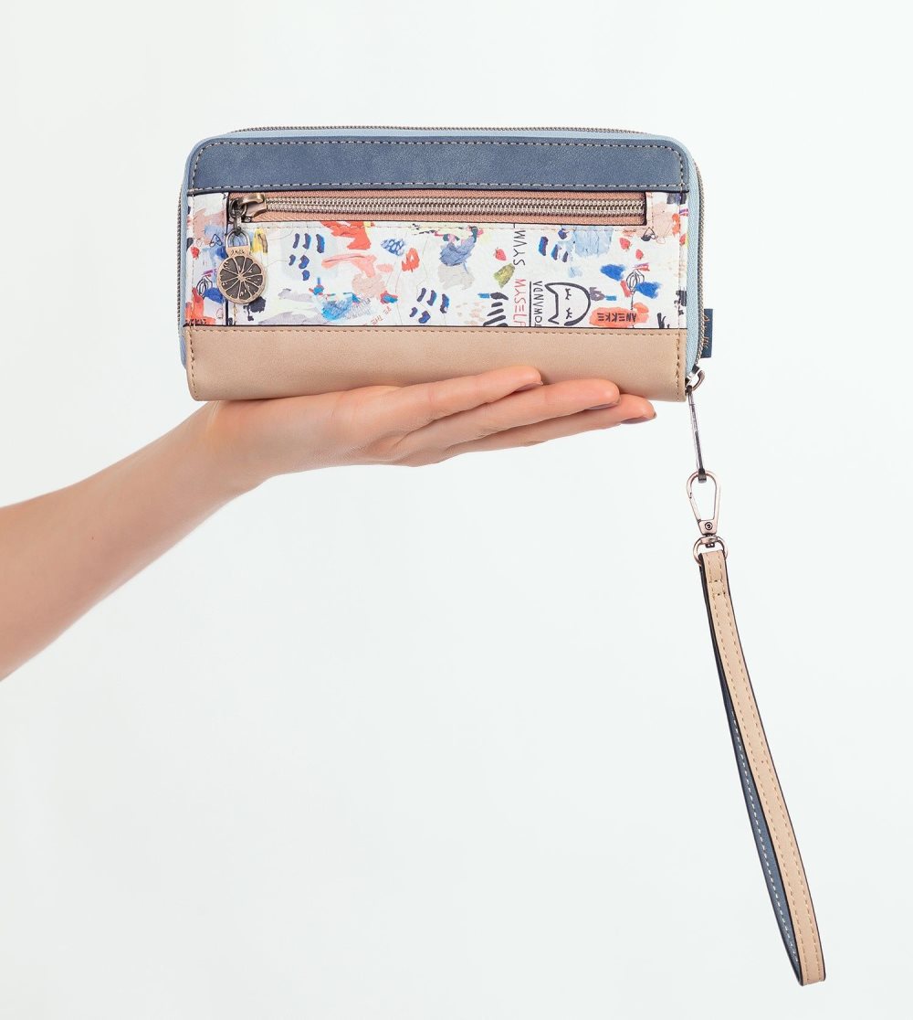 Női Anekke Fun & Music Zippered Wallet Pénztárca | UDVHTK-284