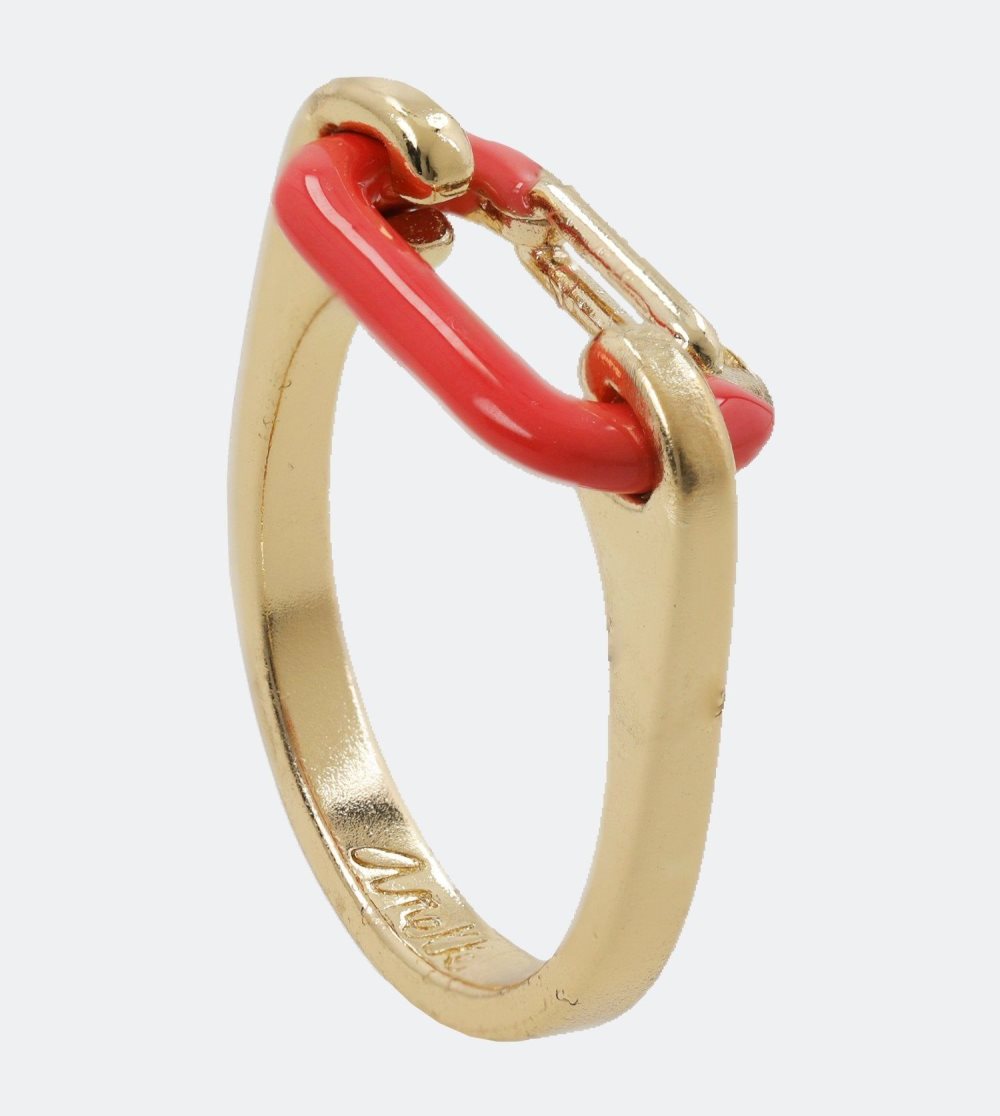 Női Anekke Gold Carabiner Ring Ékszerek | NVCLTA-042