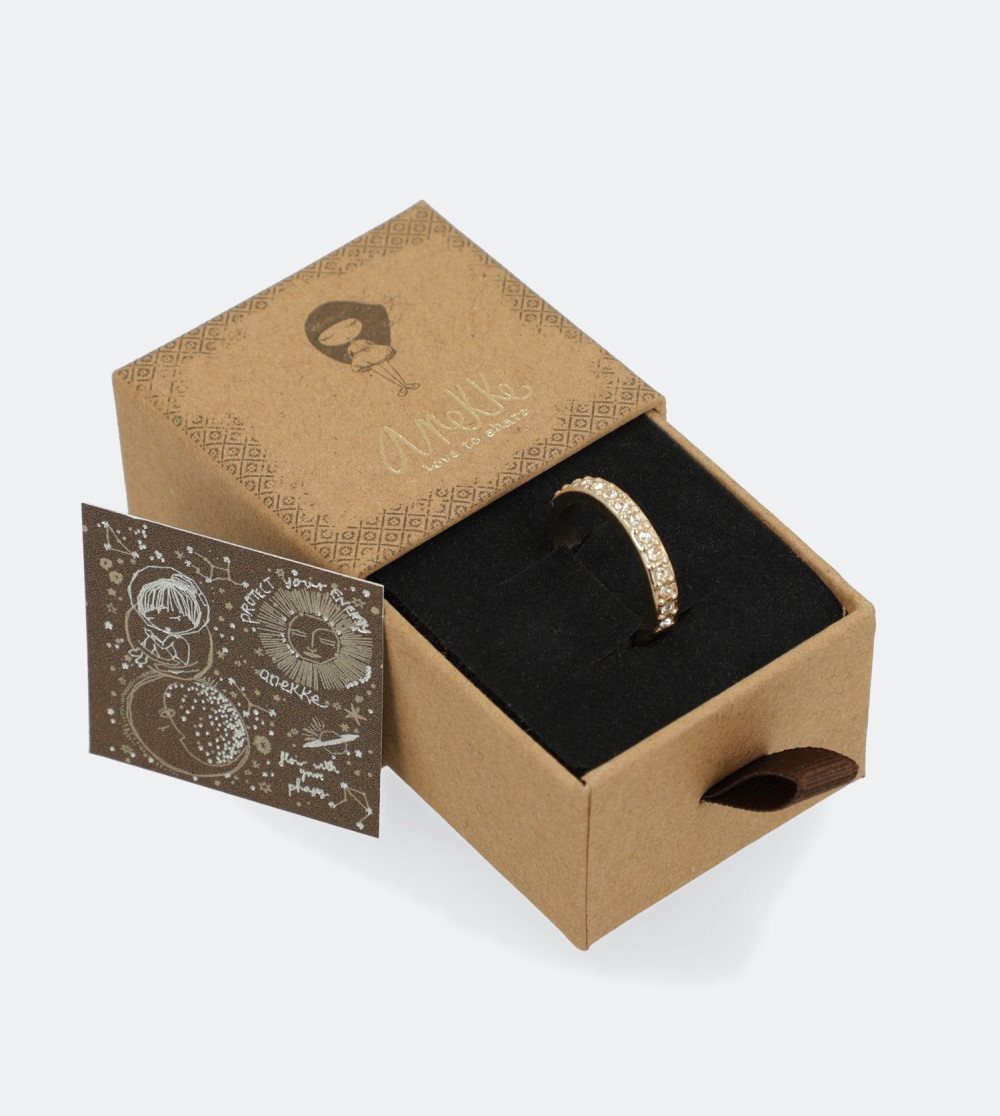 Női Anekke Gold Plated Pebbles Ring Ékszerek | NDTJEZ-405