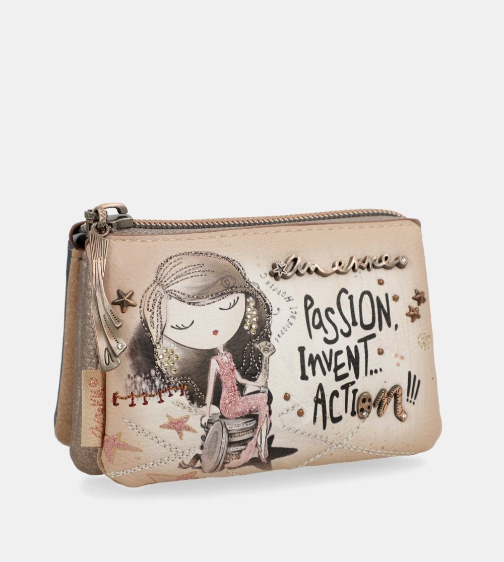 Női Anekke Hollywood 3-compartment Coin Purse Pénztárca | OGCBFA-196