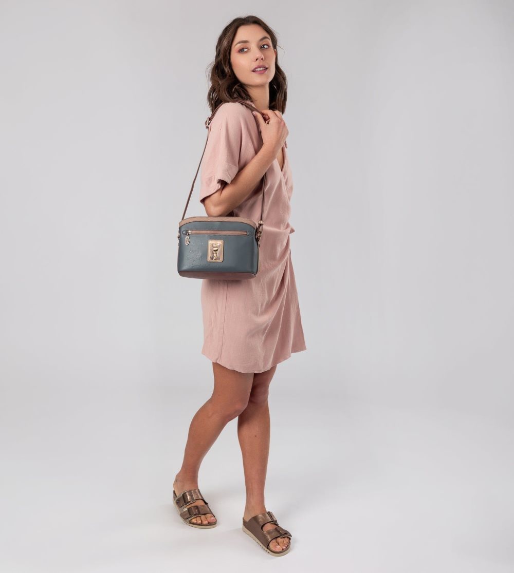 Női Anekke Hollywood 3-compartment Crossbody Bag Crossbody Táska | REZJQN-842