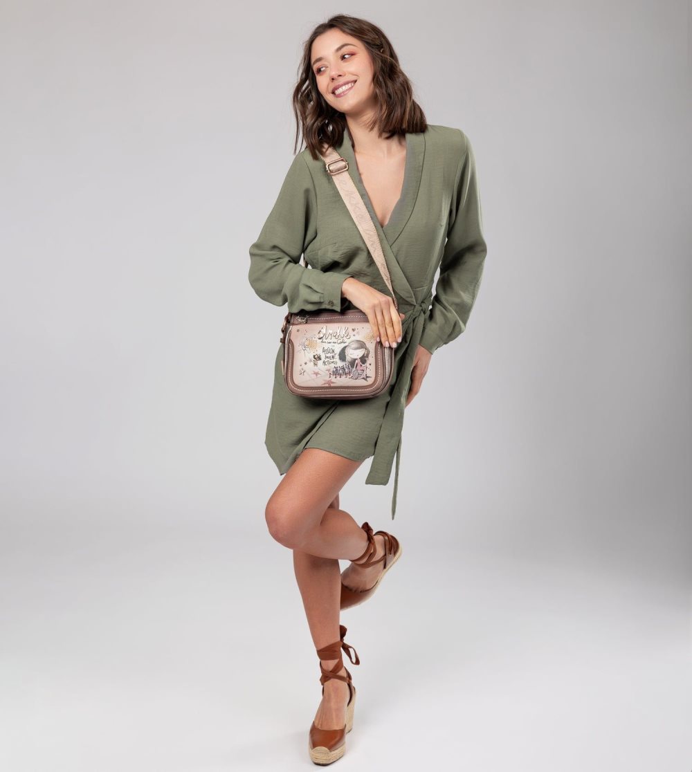 Női Anekke Hollywood 3-compartment Crossbody Bag Crossbody Táska | TQGRCE-317