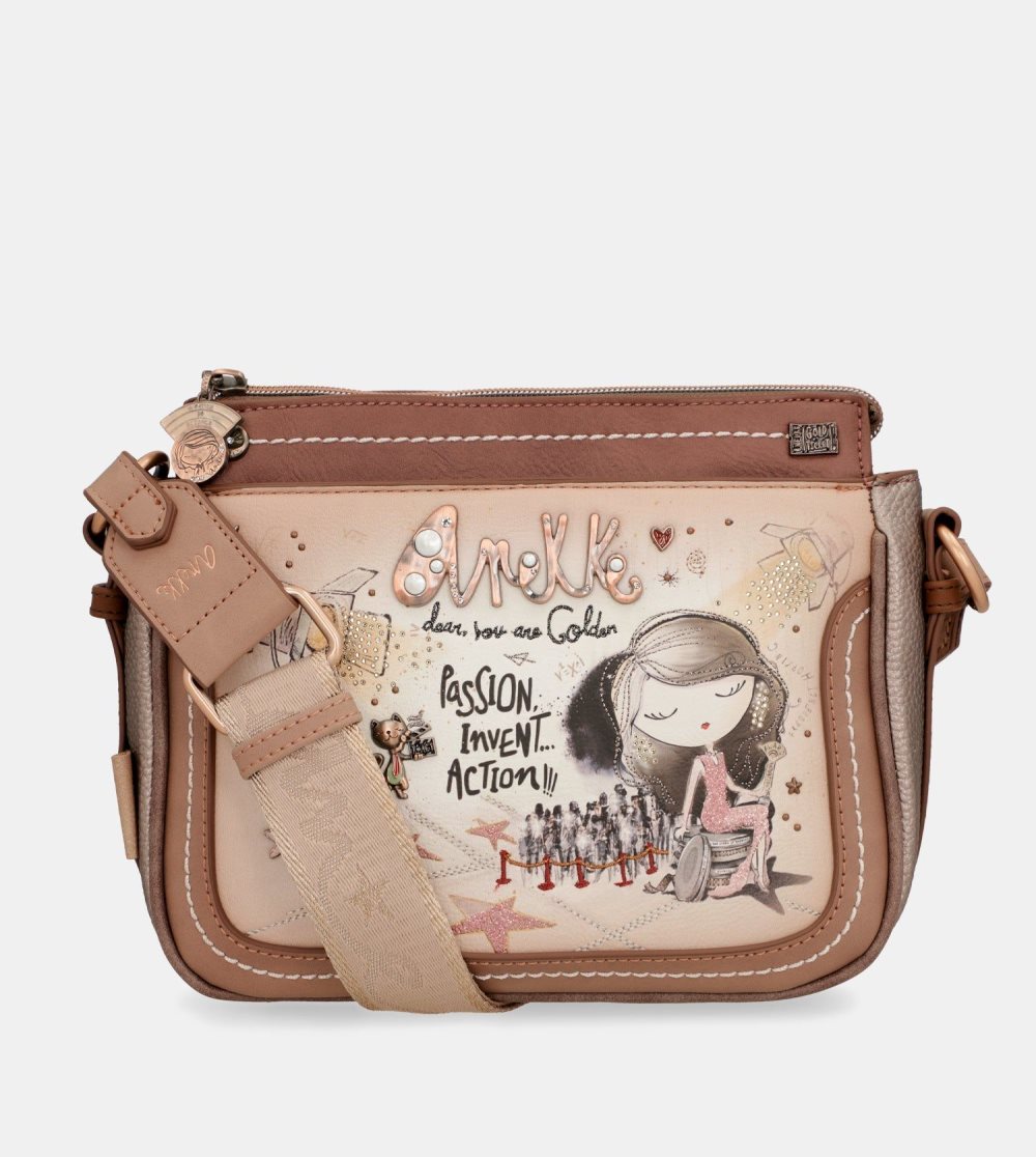 Női Anekke Hollywood 3-compartment Crossbody Bag Crossbody Táska | TQGRCE-317