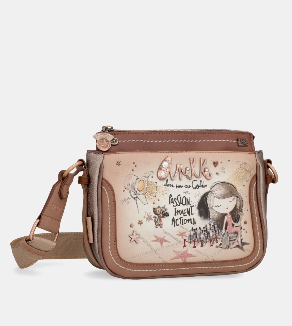 Női Anekke Hollywood 3-compartment Crossbody Bag Crossbody Táska | TQGRCE-317