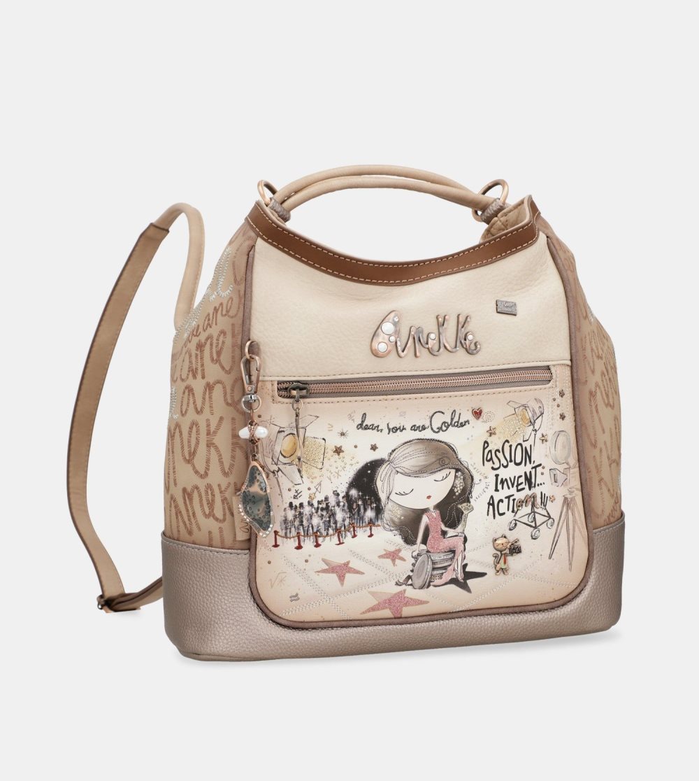 Női Anekke Hollywood Bag Convertible Into Backpack Válltáskák | PTKHIE-012