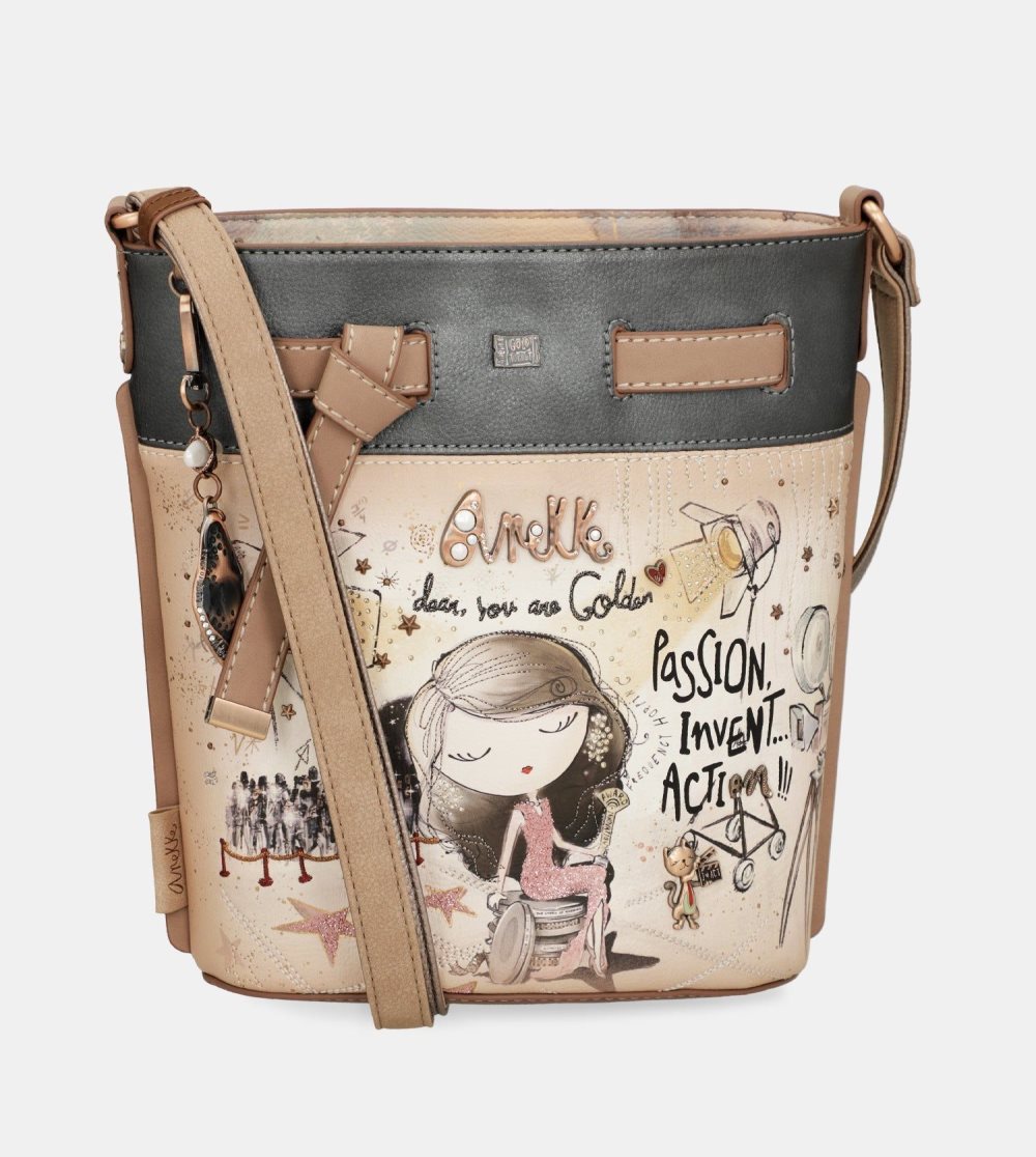 Női Anekke Hollywood Bow Crossbody Bag Crossbody Táska | QESADV-637