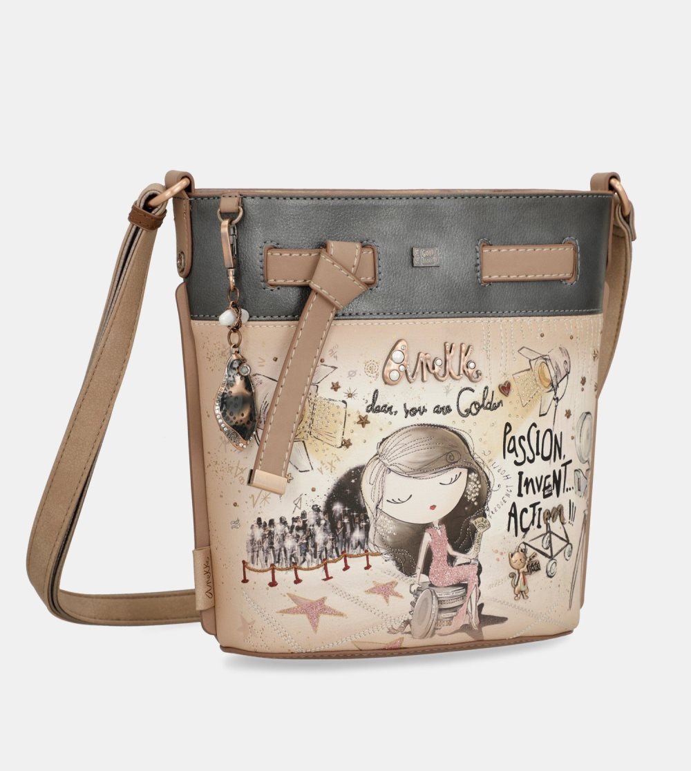 Női Anekke Hollywood Bow Crossbody Bag Crossbody Táska | QESADV-637