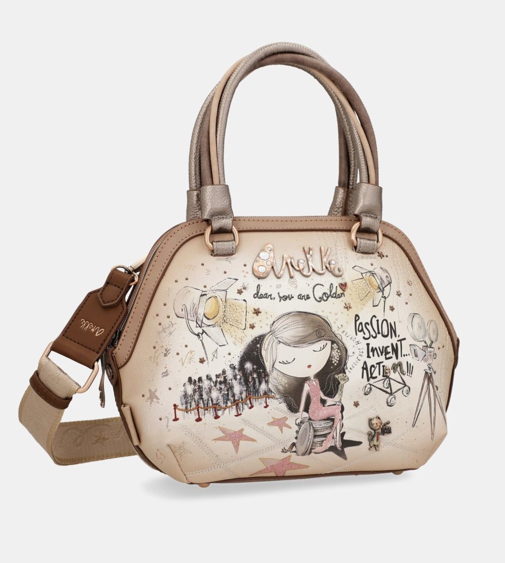 Női Anekke Hollywood Bowling Bag Crossbody Táska | GKVWTY-718