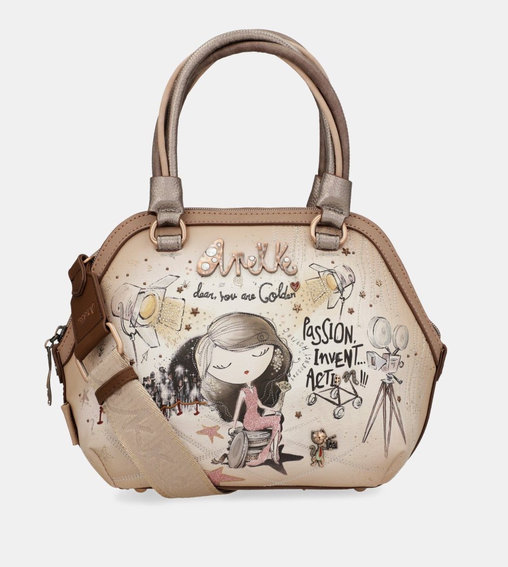 Női Anekke Hollywood Bowling Bag Crossbody Táska | GKVWTY-718