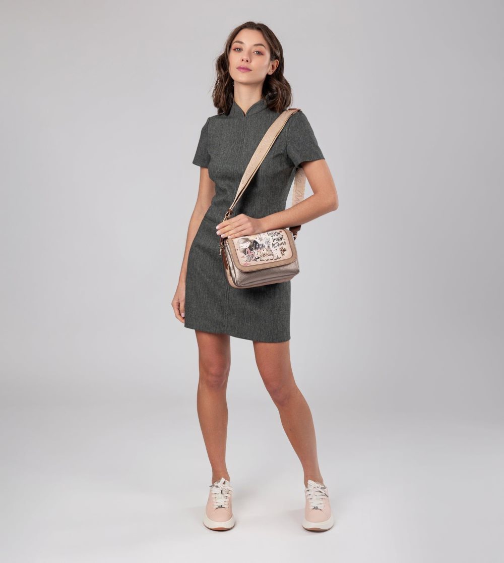 Női Anekke Hollywood Crossbody Bag With Flap Crossbody Táska | DCTGNV-735