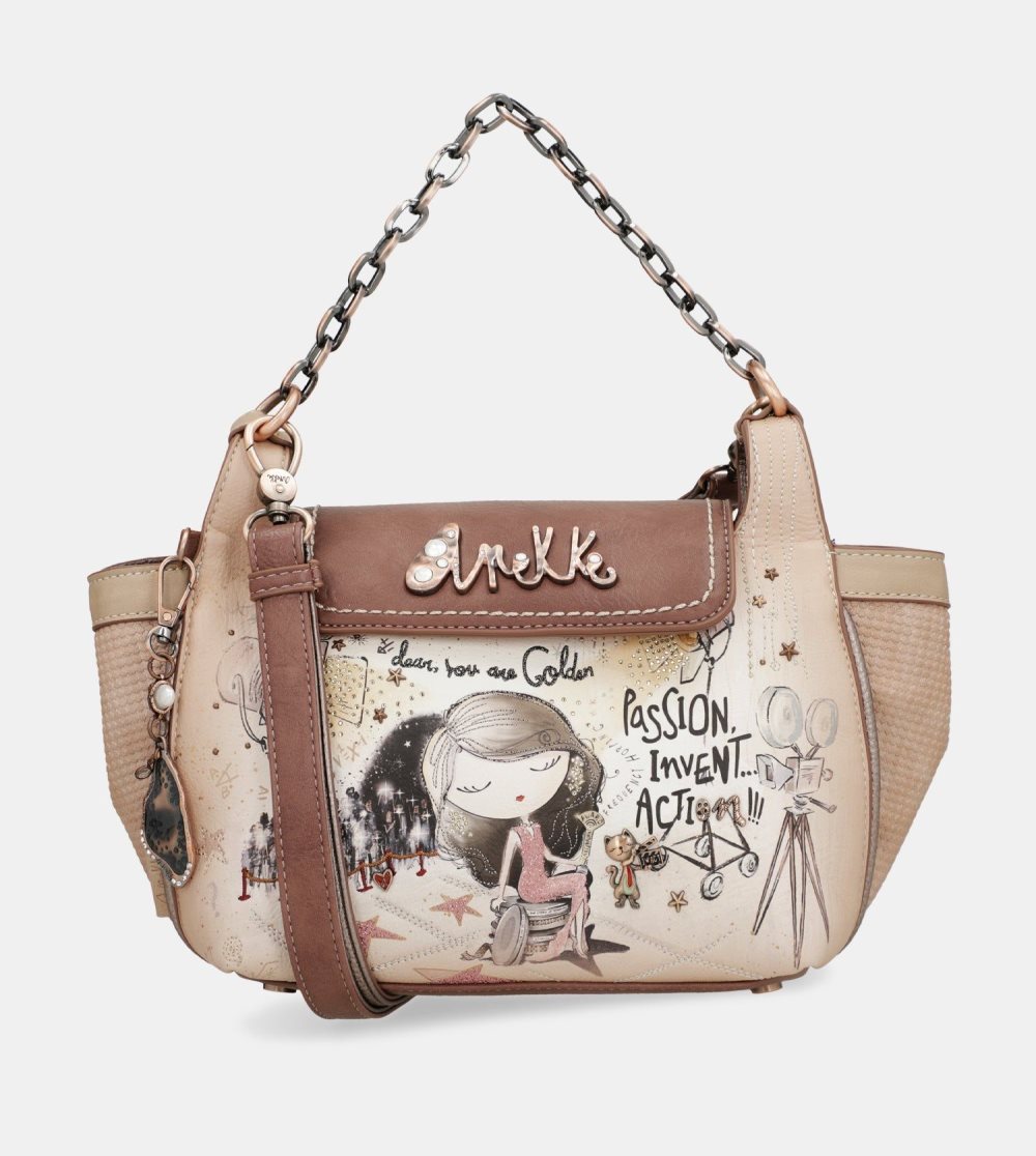 Női Anekke Hollywood Crossbody Bag With Metal Handle Crossbody Táska | KLFTMC-367