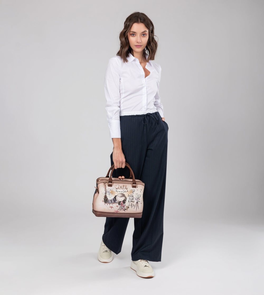 Női Anekke Hollywood Kiss Clasp Bag Crossbody Táska | ICUSJM-845