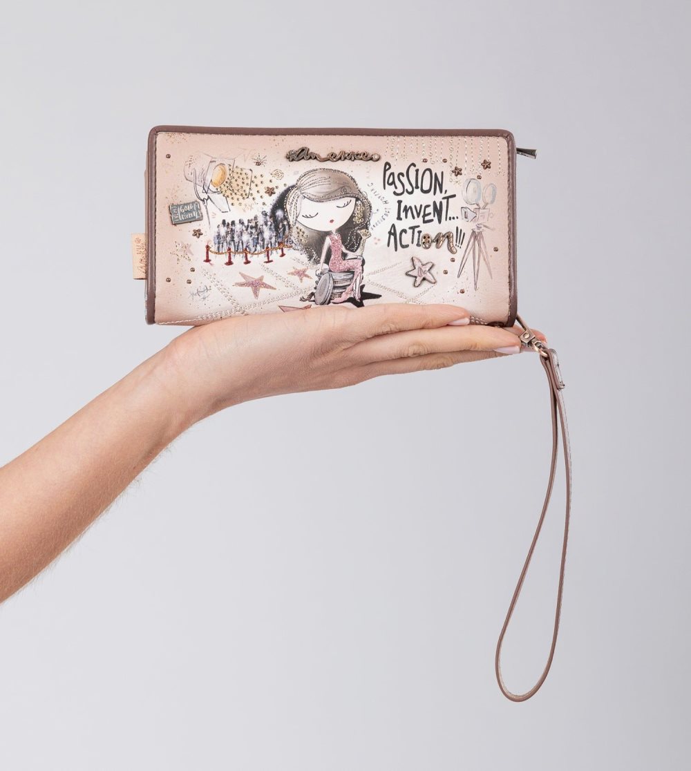 Női Anekke Hollywood Large Rfid Wallet Pénztárca | CZKIPX-174