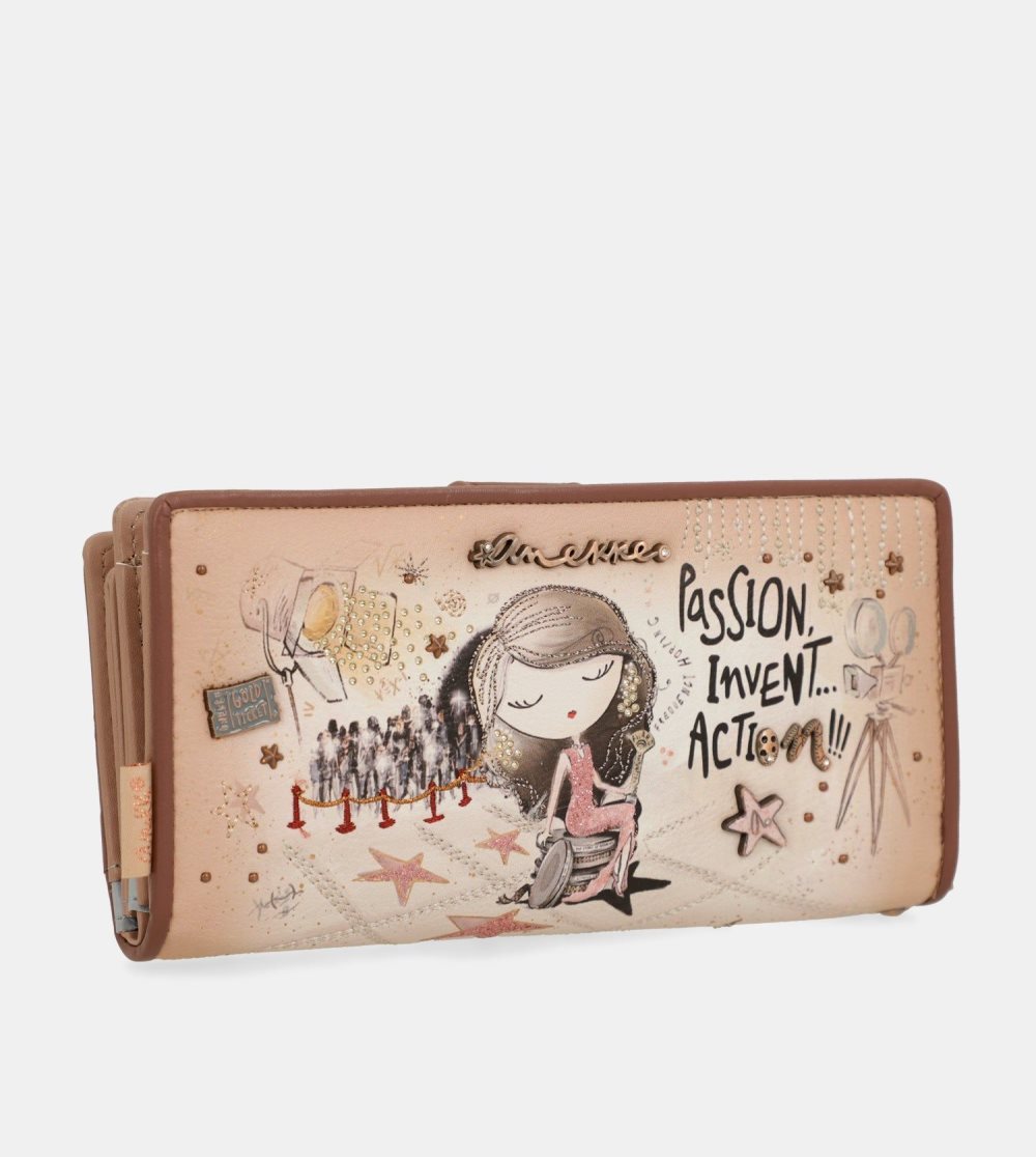 Női Anekke Hollywood Large Rfid Wallet Pénztárca | CZKIPX-174