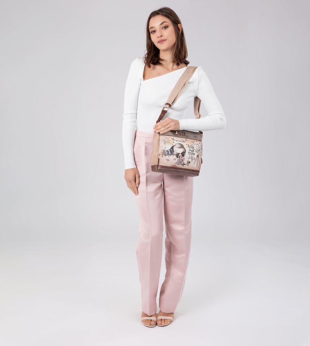 Női Anekke Hollywood Medium Crossbody Bag Crossbody Táska | GQMFRU-492