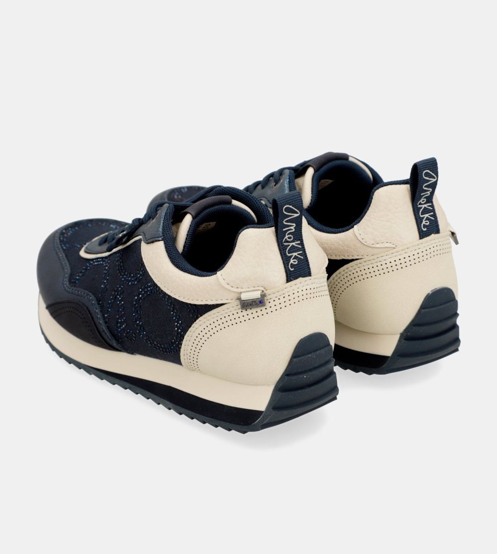 Női Anekke Hollywood Navy Blue Sneakers Sportcipő | WXKVZI-065