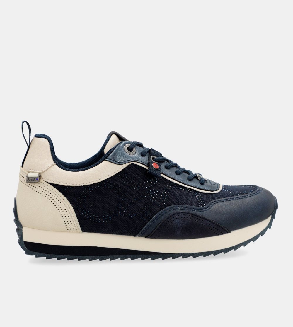Női Anekke Hollywood Navy Blue Sneakers Sportcipő | WXKVZI-065