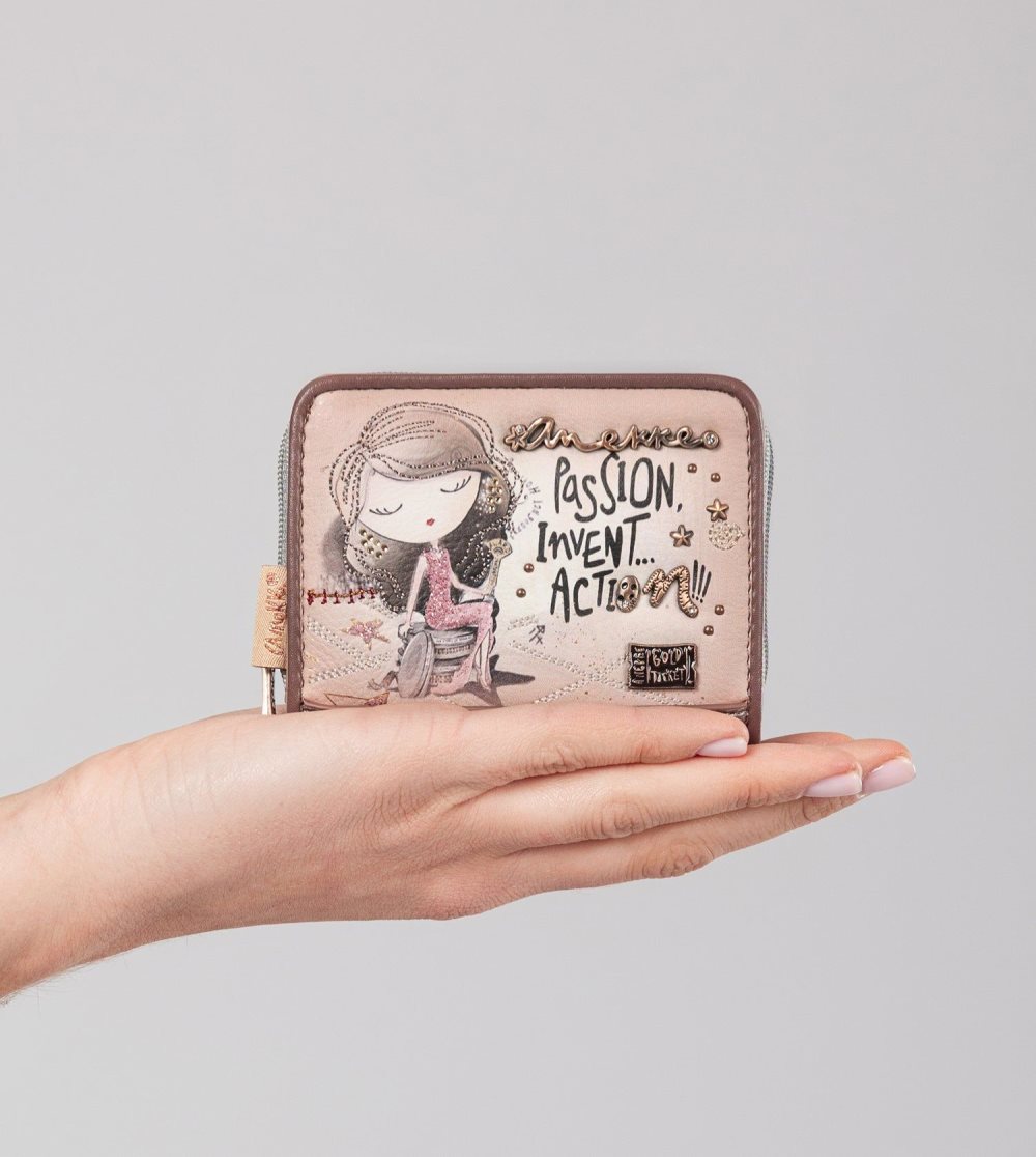 Női Anekke Hollywood Small Rfid Wallet Pénztárca | FGATZV-961