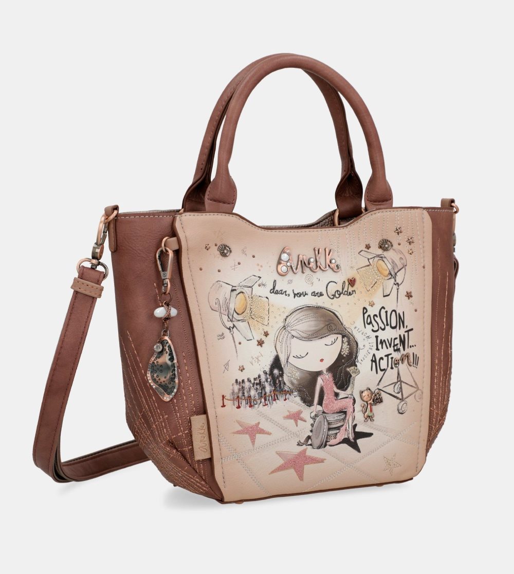 Női Anekke Hollywood Tote With Shoulder Strap Crossbody Táska | BFPTDJ-248