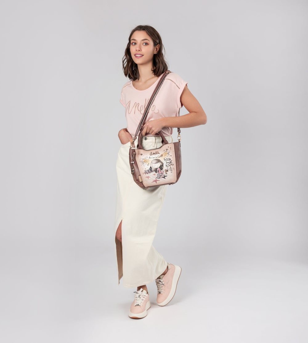 Női Anekke Hollywood Tote With Shoulder Strap Crossbody Táska | BFPTDJ-248