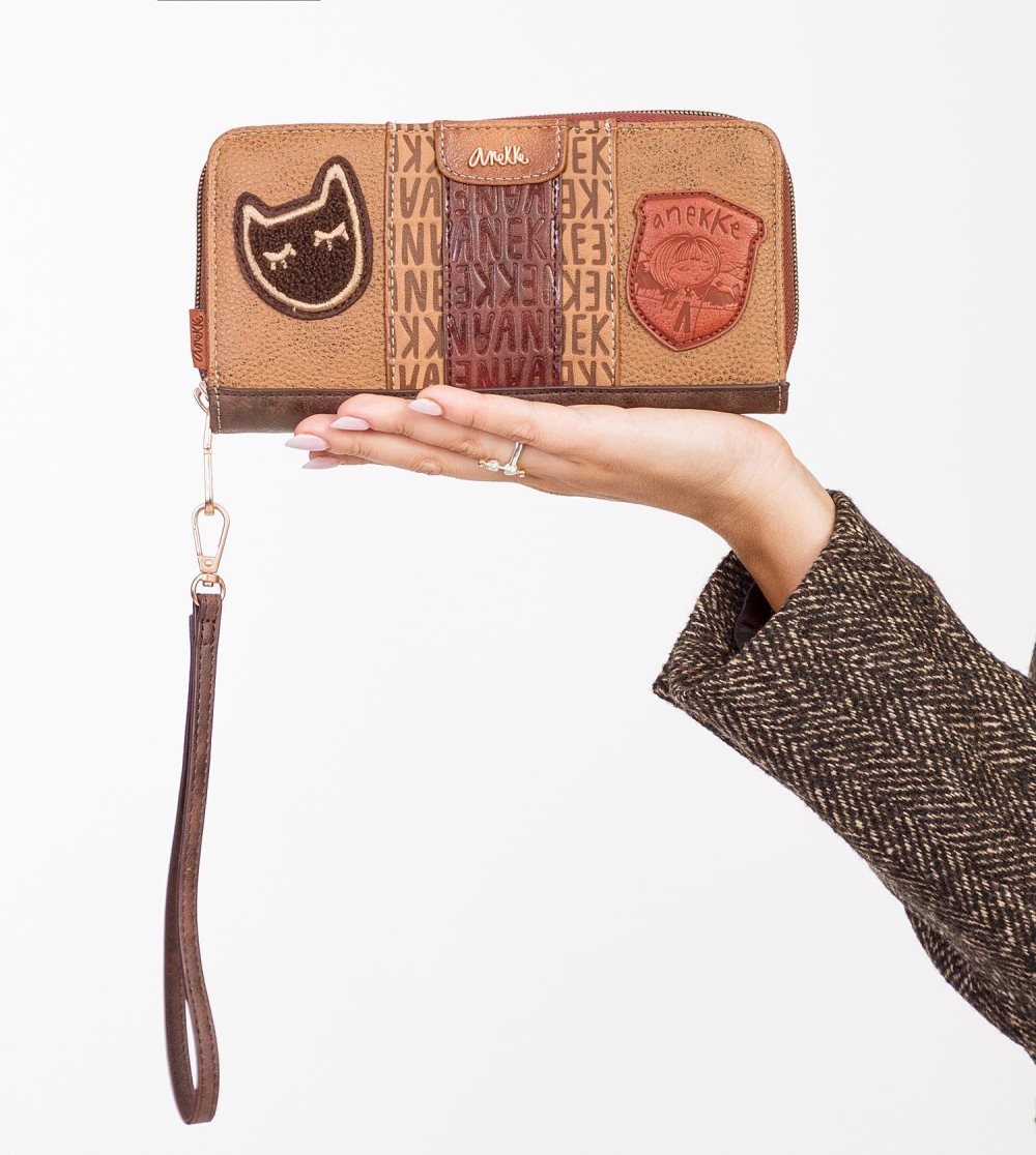 Női Anekke Large Urban Logo Wallet Pénztárca | BTRHXO-213