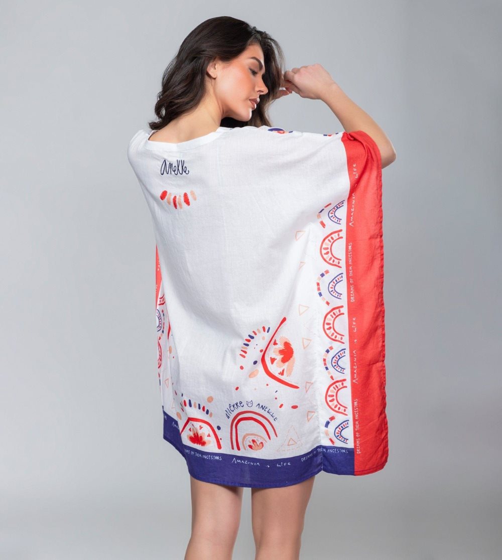 Női Anekke Magic Souls Print Kaftan Ruha | DIEBHS-816