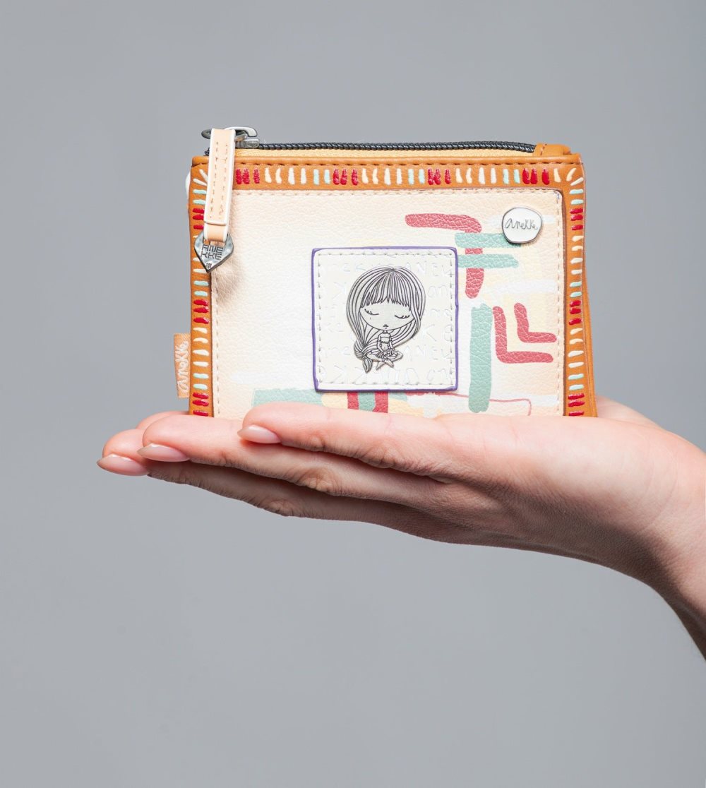 Női Anekke Magic Souls Rfid Small Flexible Wallet Pénztárca | QOAYDP-309