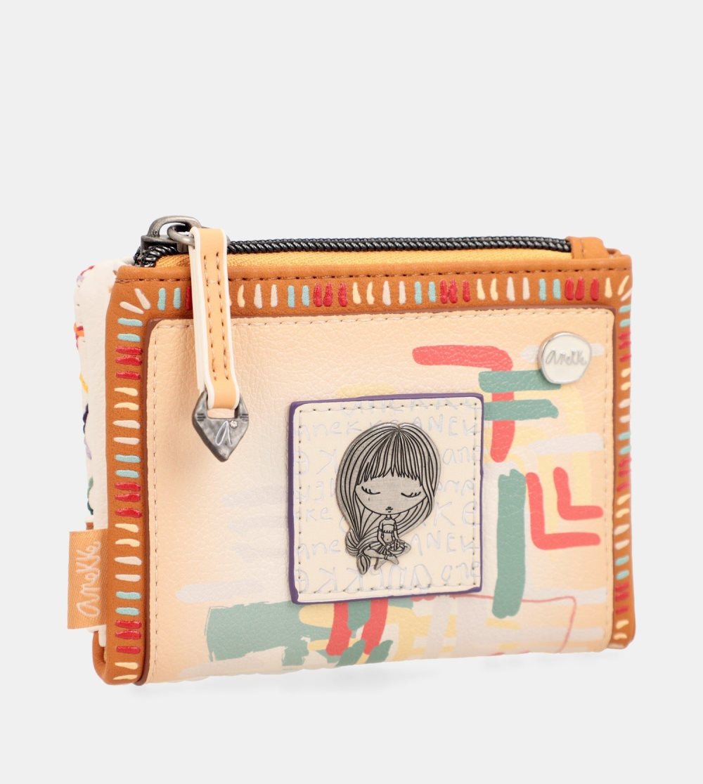 Női Anekke Magic Souls Rfid Small Flexible Wallet Pénztárca | QOAYDP-309
