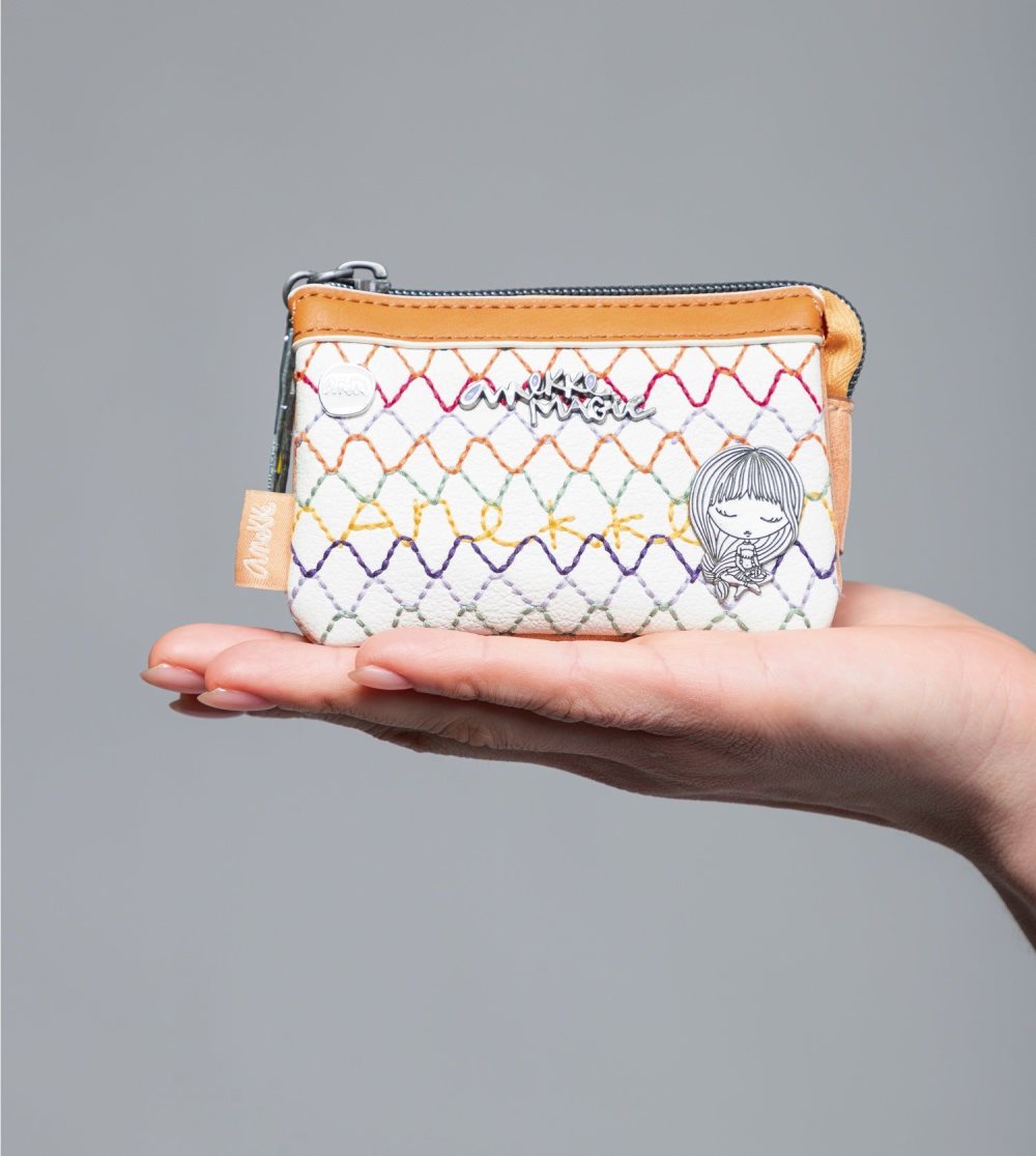 Női Anekke Magic Souls Wallet With 3 Compartments Pénztárca | KHCWNM-150