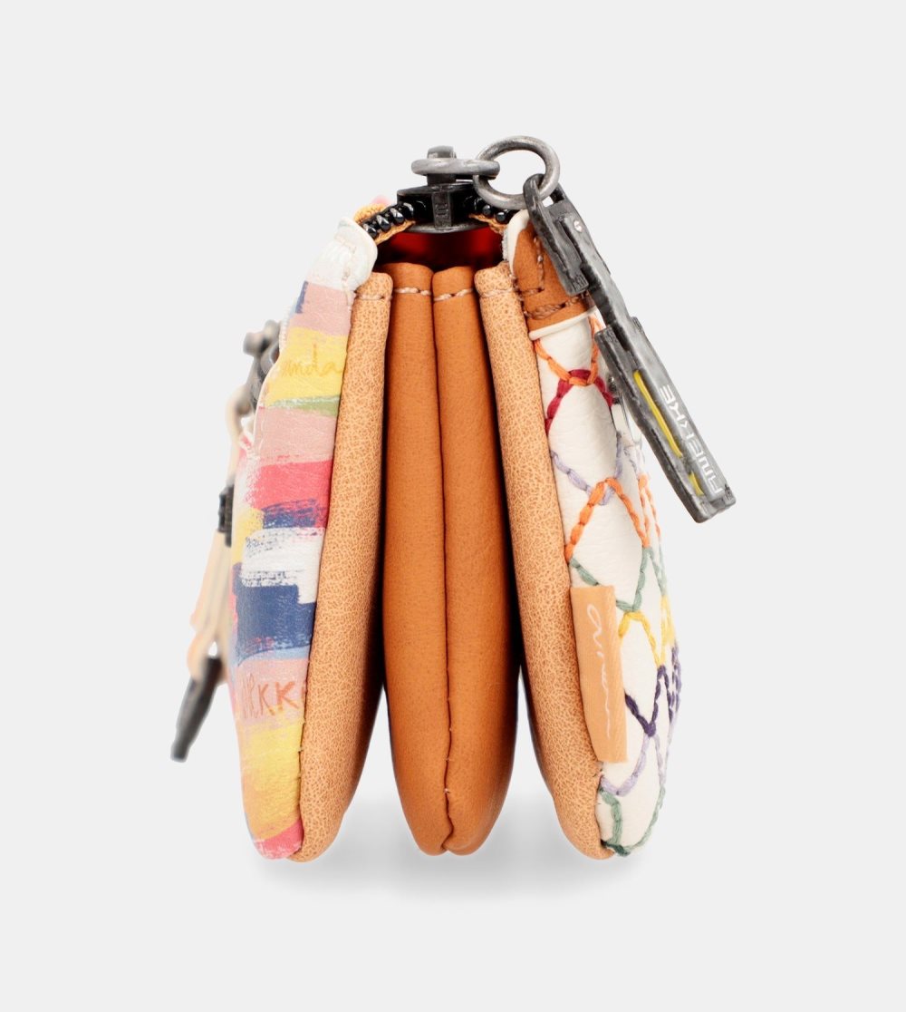 Női Anekke Magic Souls Wallet With 3 Compartments Pénztárca | KHCWNM-150
