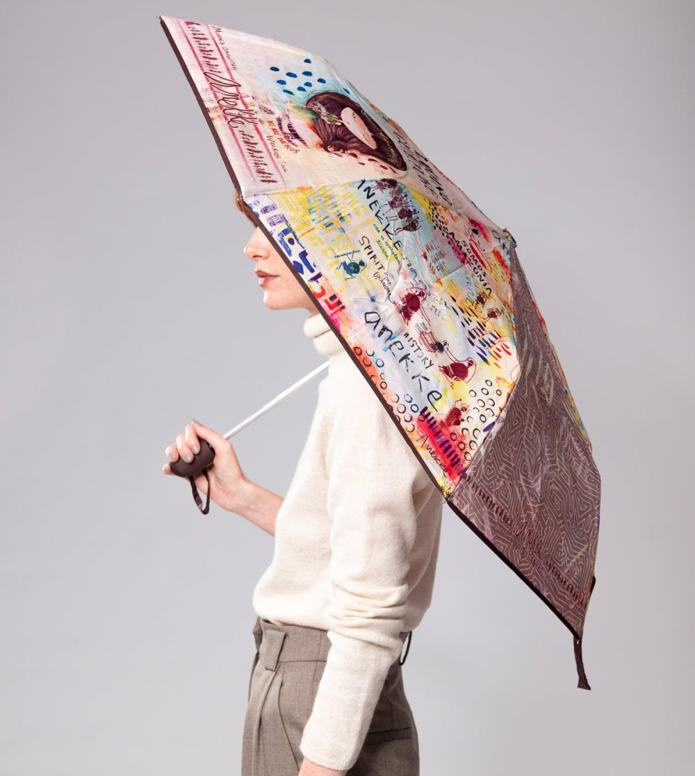 Női Anekke Menire Automatic Folding Umbrella Esernyők | ZAQIGR-430