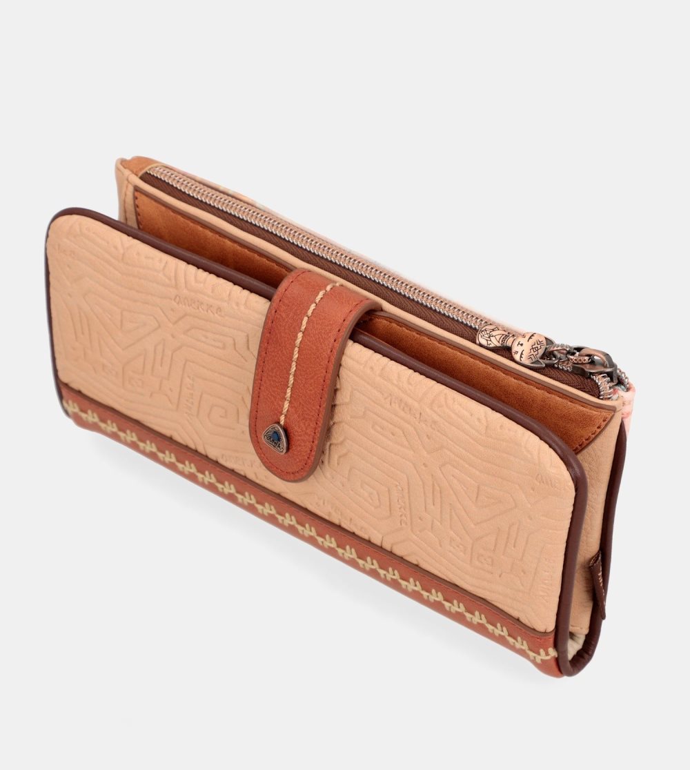 Női Anekke Menire Large Flexible Rfid Wallet Pénztárca | DLJYBQ-650