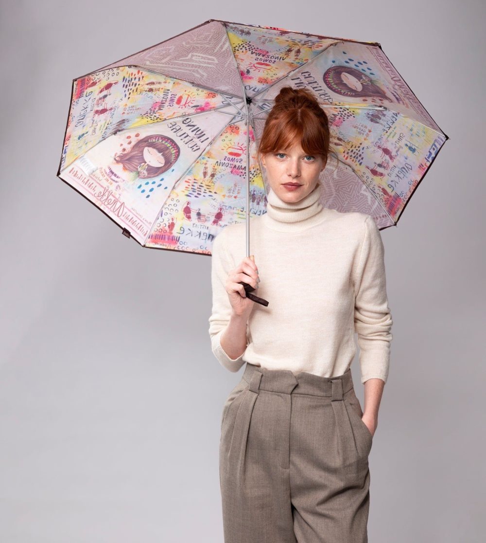 Női Anekke Menire Manual Folding Umbrella Esernyők | ZGCIXL-348