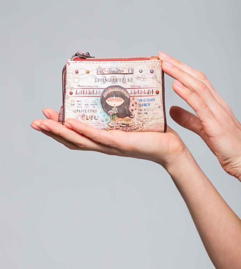 Női Anekke Menire Small Flexible Rfid Wallet Pénztárca | BCYZPQ-256