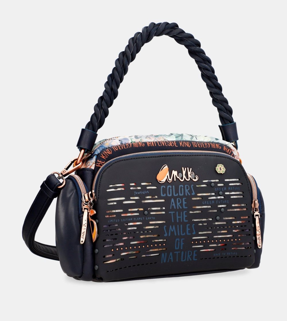 Női Anekke Nature Pachamama Blue Crossbody Bag Válltáskák | HPJYBT-096
