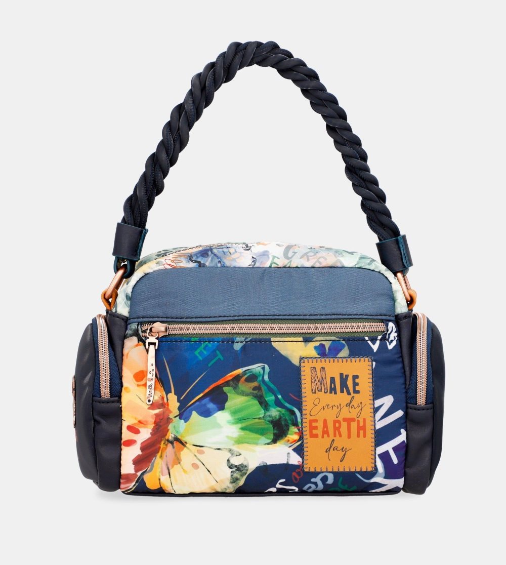 Női Anekke Nature Pachamama Blue Crossbody Bag Válltáskák | HPJYBT-096
