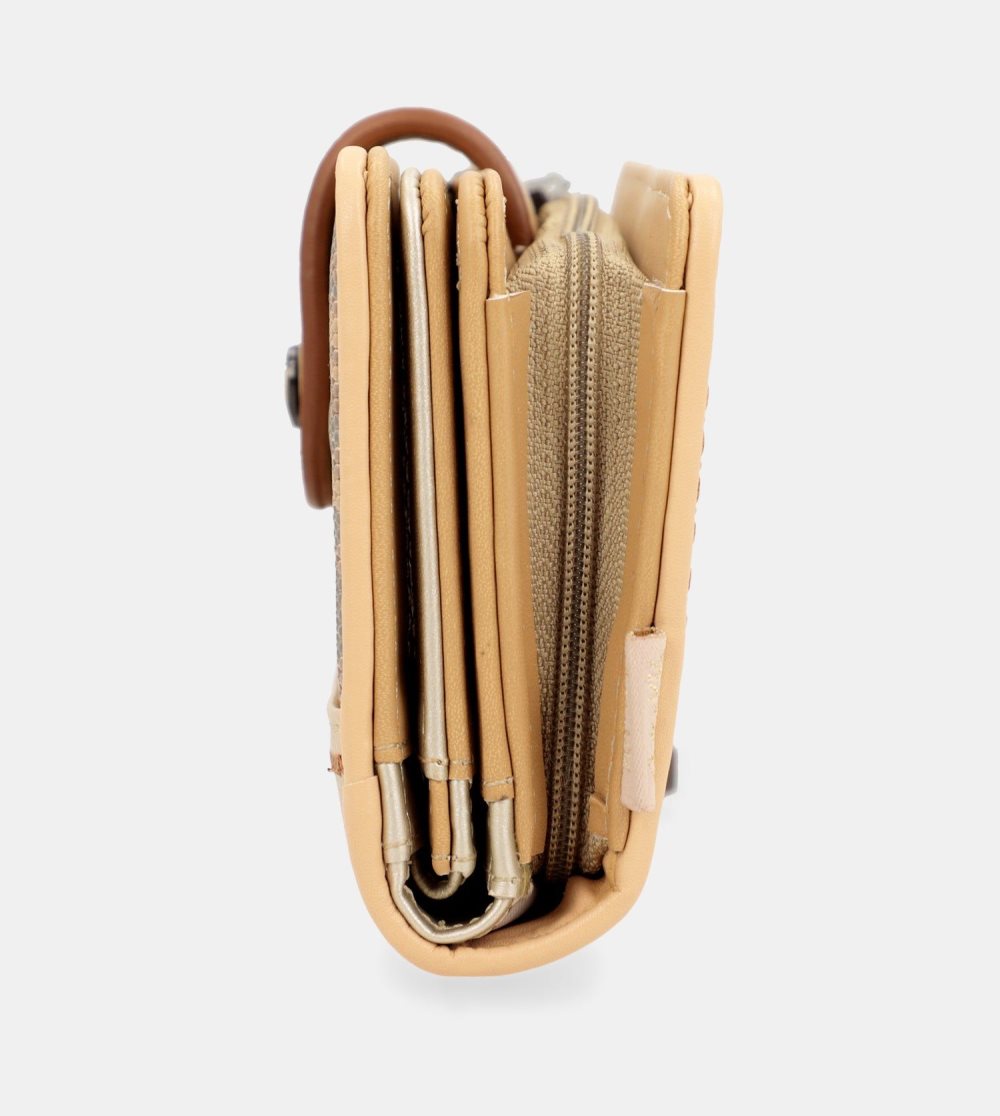 Női Anekke Nature Pachamama Gold Medium Rfid Wallet Pénztárca | MXKBZE-724