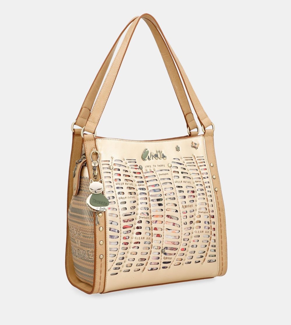 Női Anekke Nature Pachamama Golden Crossbody Bag Anekke Válltáskák | ONVULC-675