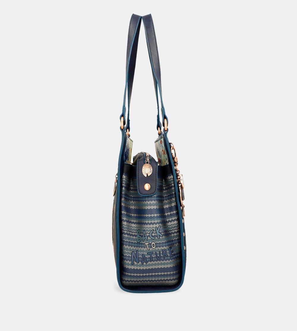 Női Anekke Nature Pachamama Navy Blue Crossbody Bag Válltáskák | XARJYH-738
