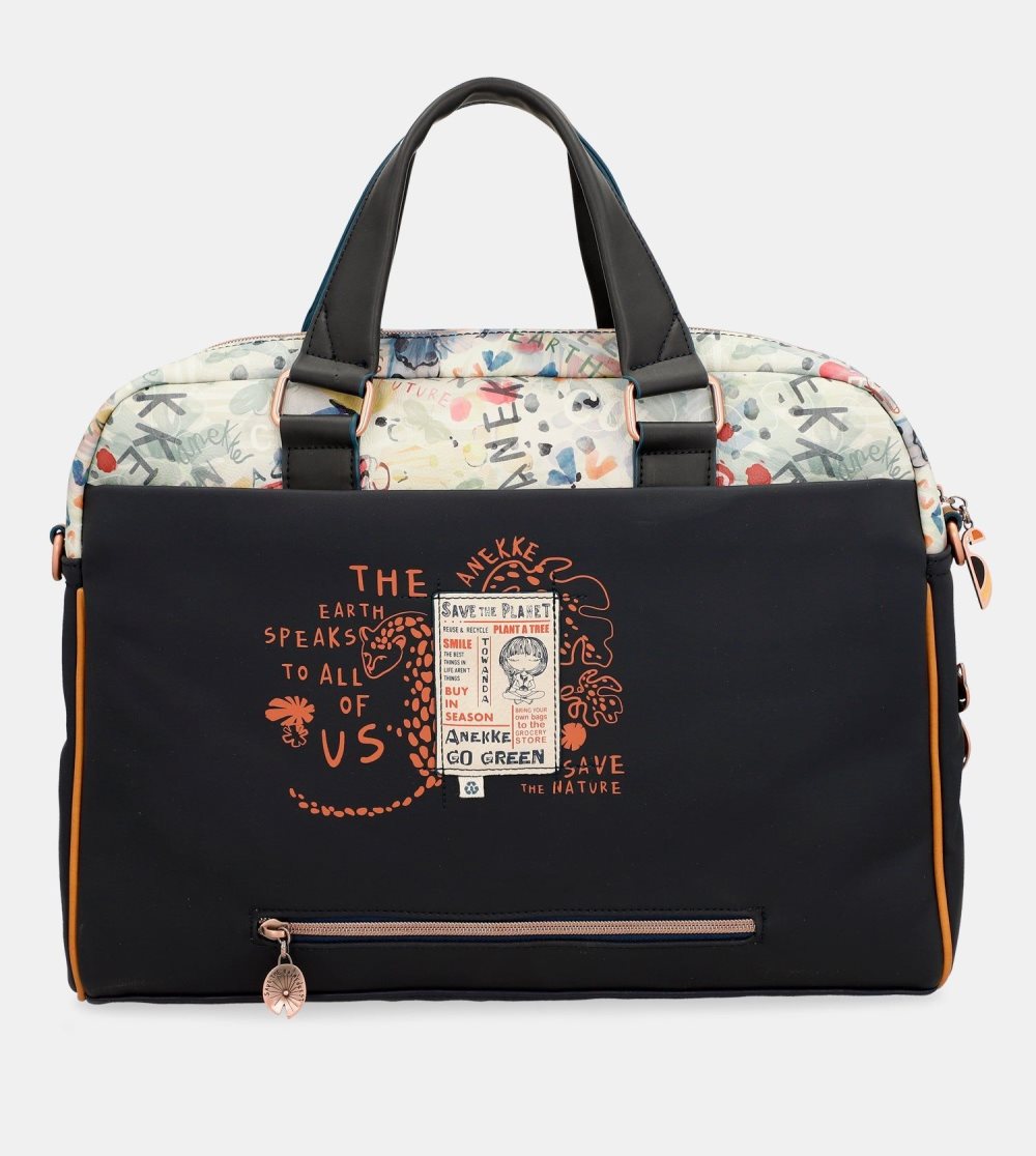 Női Anekke Nature Pachamama Navy Blue Document Holder Irattáskák | INJVKH-738