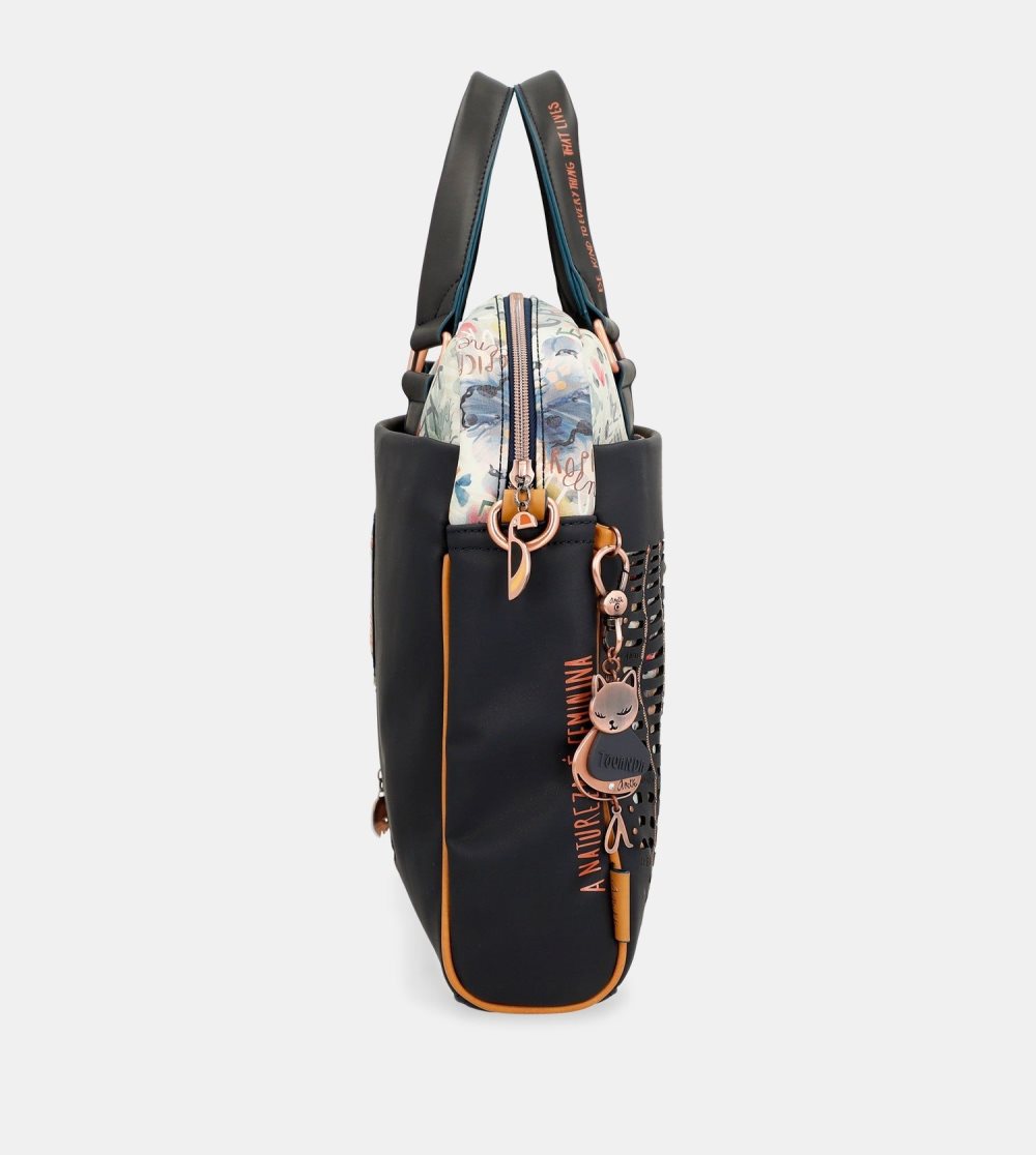 Női Anekke Nature Pachamama Navy Blue Document Holder Irattáskák | INJVKH-738