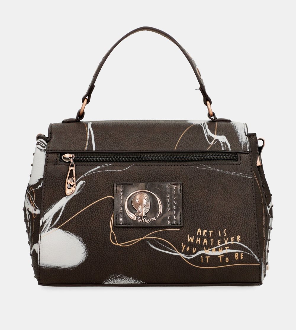 Női Anekke Nature Shodo Brown Flap Bag Kézitáska | BROPUG-750